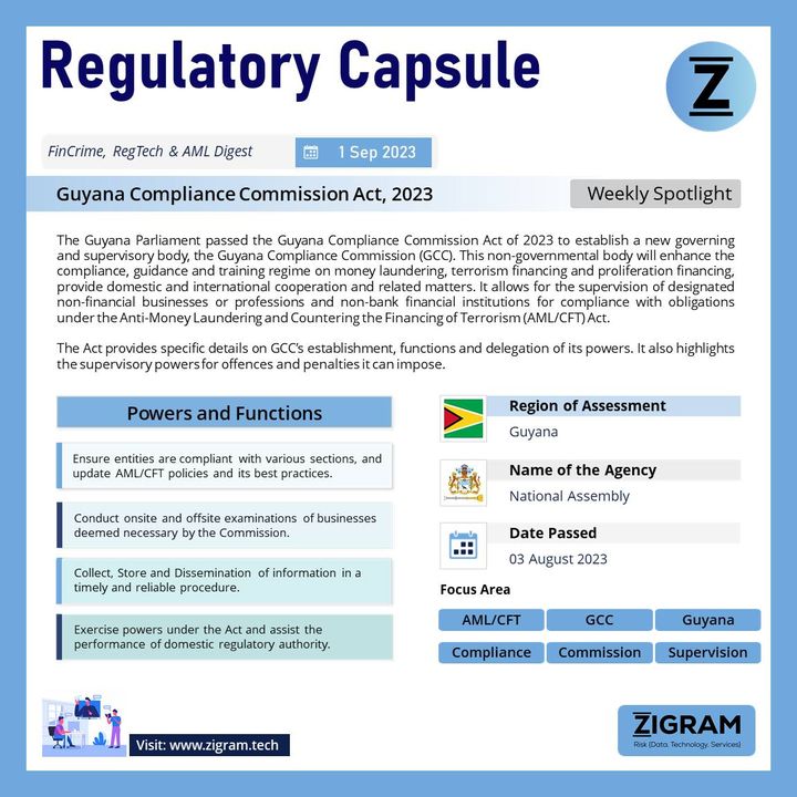 Guyana Compliance Commission Act of 2023