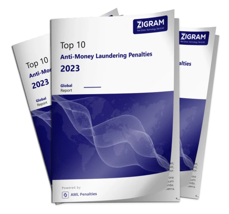 Top 10 AML Penalties Of 2023 – Reports and Whitepapers By ZIGRAM