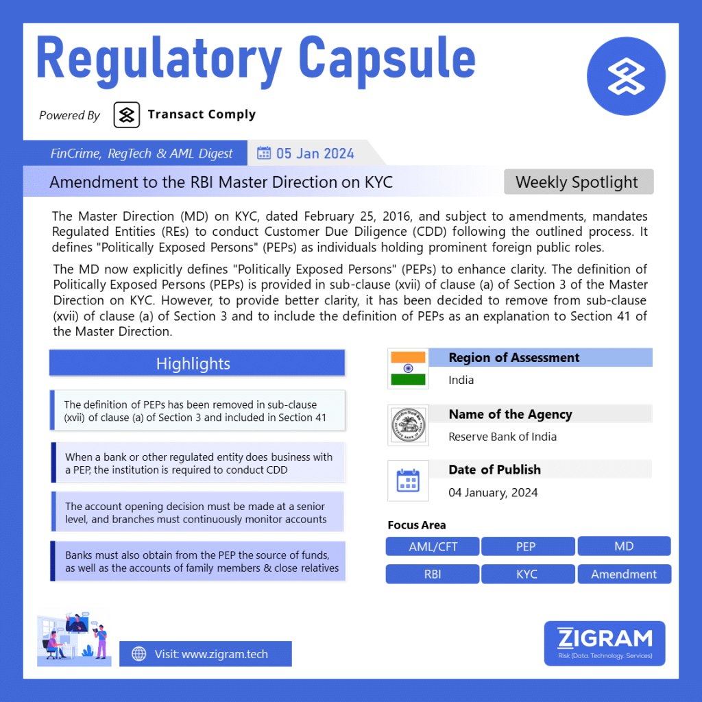 Ammendement to Master Direction (MD) on KYC RC 05 Jan 2024 final sm 2