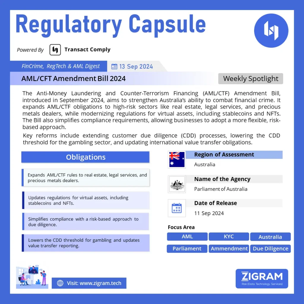 AML/CFT Amendment Bill 2024 RC 13Sep2024 V1