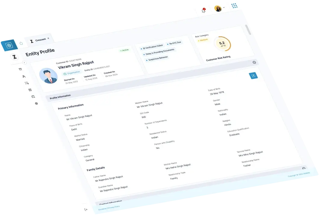 Dragnet Alpha dashboard for vendor risk monitoring