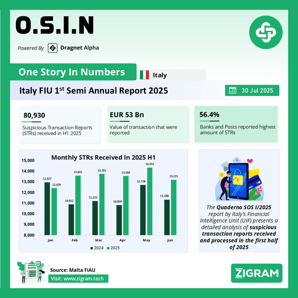 Italy FIU Semi Annual Report 2025