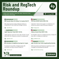 Anti Money Laundering News 18 Aug 2025