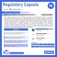 South Africa AML Amendment Bill 2025 Explained: Key Regulatory Changes, Sections Amended & Compliance Impact