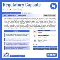 Canada Bill C-29: Financial Crimes Agency Act and the Future of AML Enforcement
